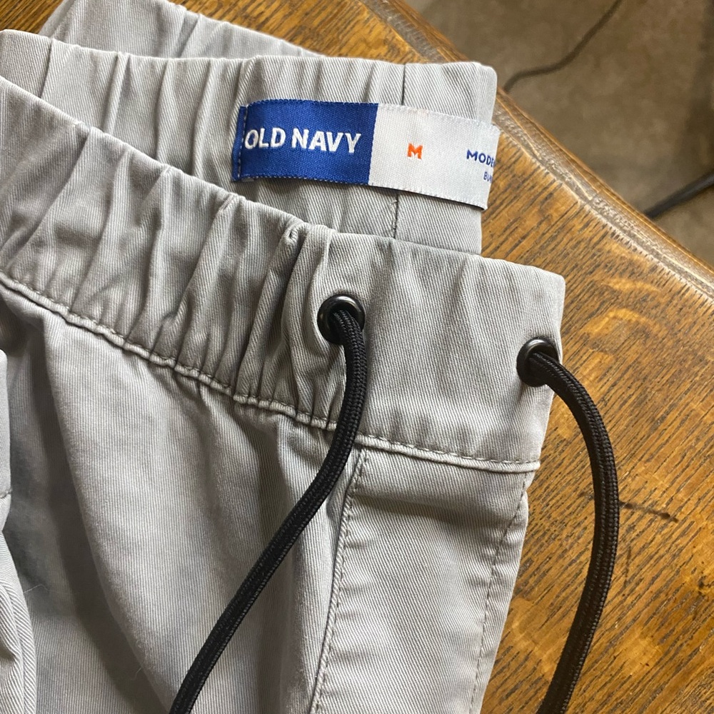 Old Navy Light Green Elastic Waist Pants